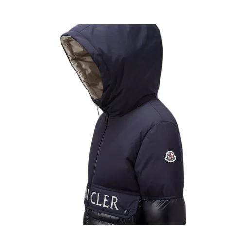 Andres Logo Printed Down Jacket