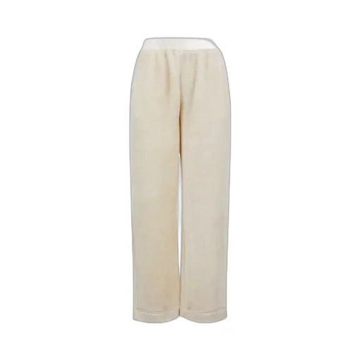 Elasticated-Waist Logo Patch Track Pants