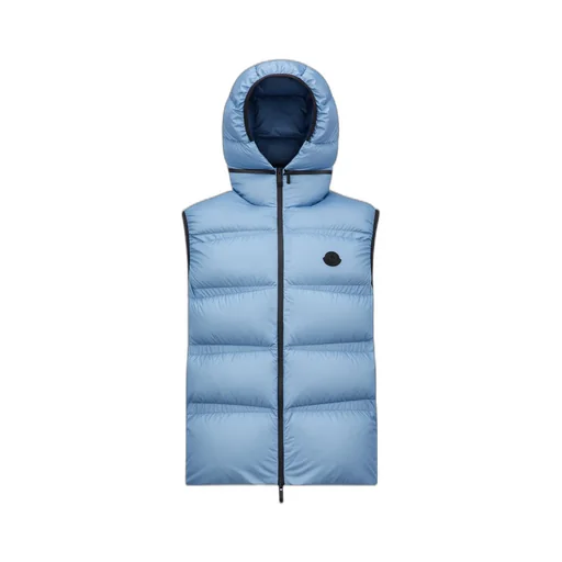 Zip-Up Hooded Padded Gilet