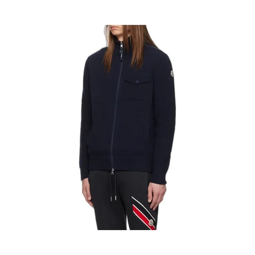 Long-Sleeved Casual Cardigan And Down Jacket