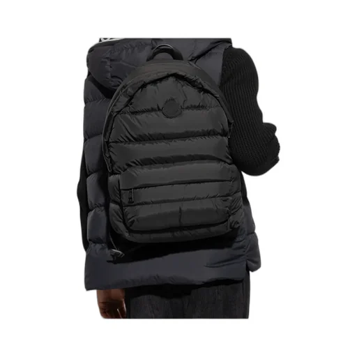 Logo Patch Padded Backpack
