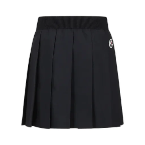 Pleated Elastic Waistband Skirt