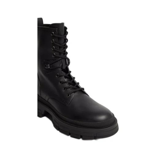 Hevea Leather Lace-Up Boots