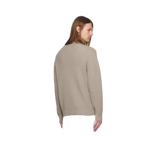 Logo Patch Turtleneck Knit Jumper