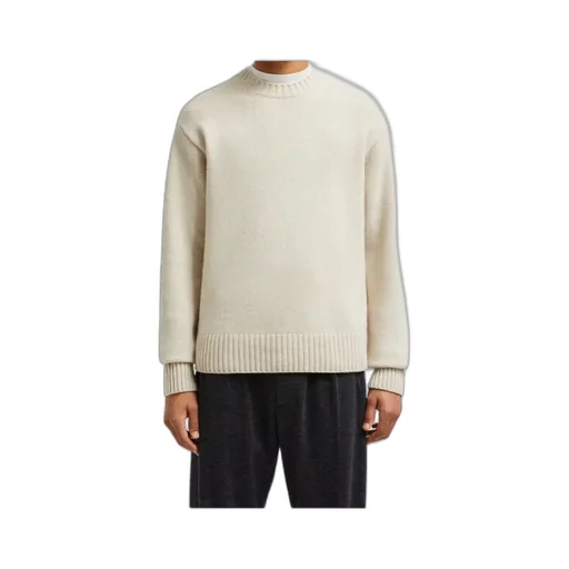 Logo Patch Crewneck Sweater