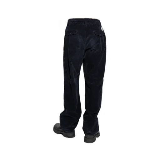 Drawstring Corduroy Trousers