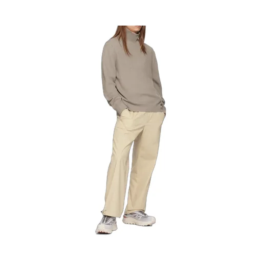 Logo Patch Turtleneck Knit Jumper