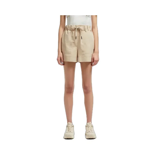 Grenoble Logo Patch Drawstring Shorts