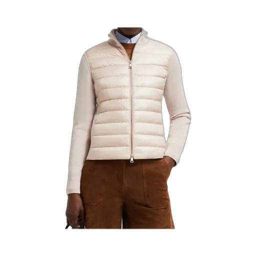 Panneled Zip-Up Padded Jacket