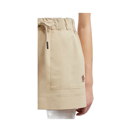 Grenoble Logo Patch Drawstring Shorts