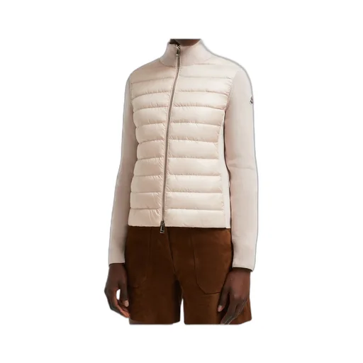 Panneled Zip-Up Padded Jacket