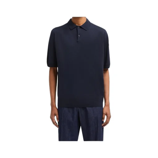 Logo Patch Short-Sleeved Polo Shirt