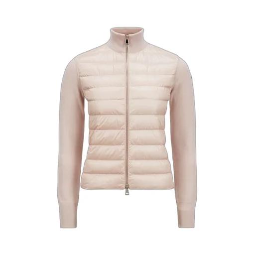 Panneled Zip-Up Padded Jacket