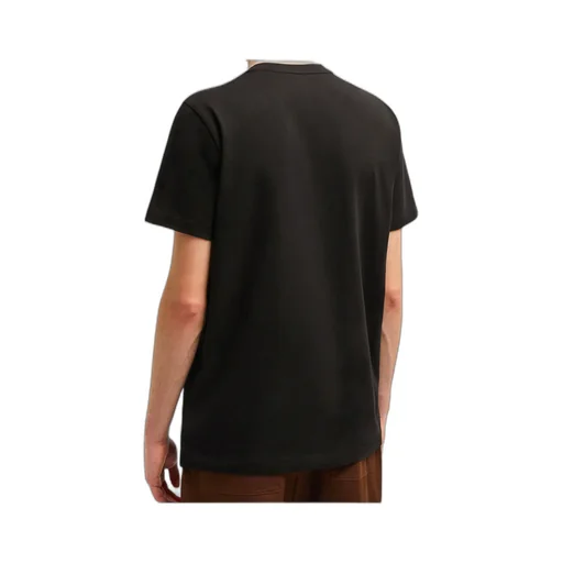 Flocked Logo Crewneck T-Shirt