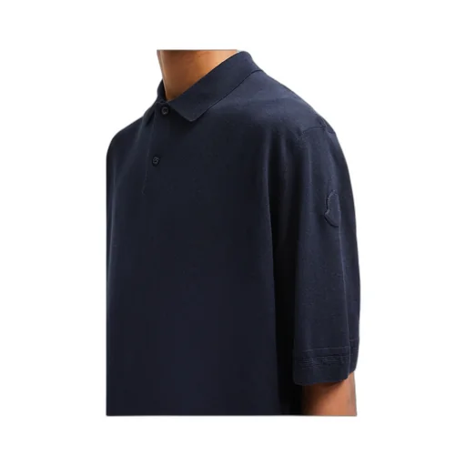Logo Patch Short-Sleeved Polo Shirt
