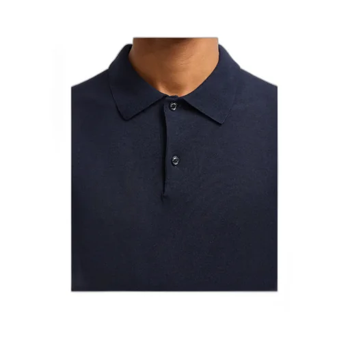 Logo Patch Short-Sleeved Polo Shirt