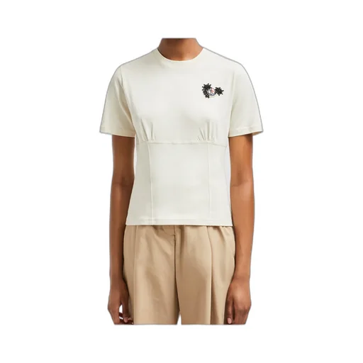 Logo Patch Crewneck T-Shirt