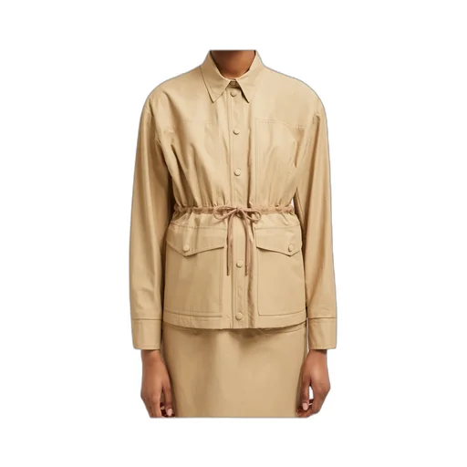 Saulon Drawstring Waist Field Jacket