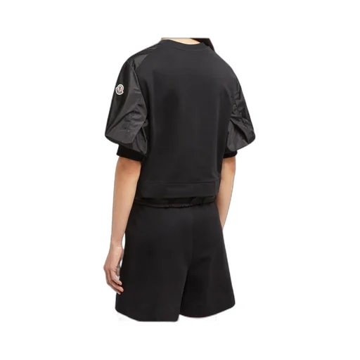 Puff Sleeve Cotton T-Shirt