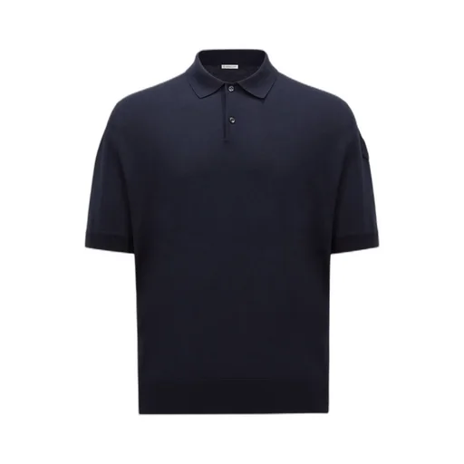 Logo Patch Short-Sleeved Polo Shirt