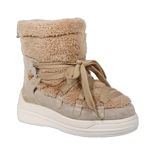 Lace-Up Snow Boots
