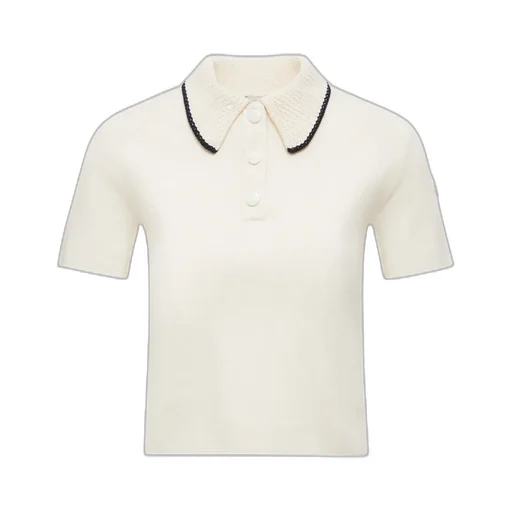 Logo Patch Short-Sleeved Polo Top