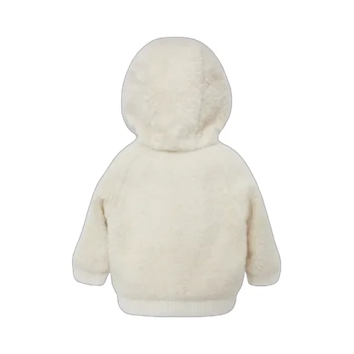 Padded Teddy Zip-Up Hoodie