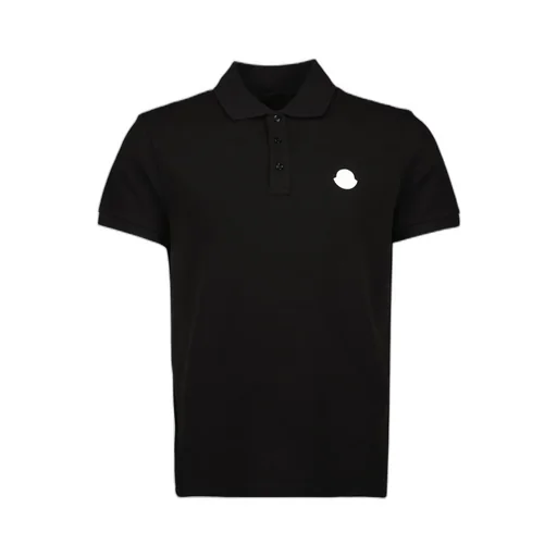 Logo Patch Short-Sleeved Polo Shirt