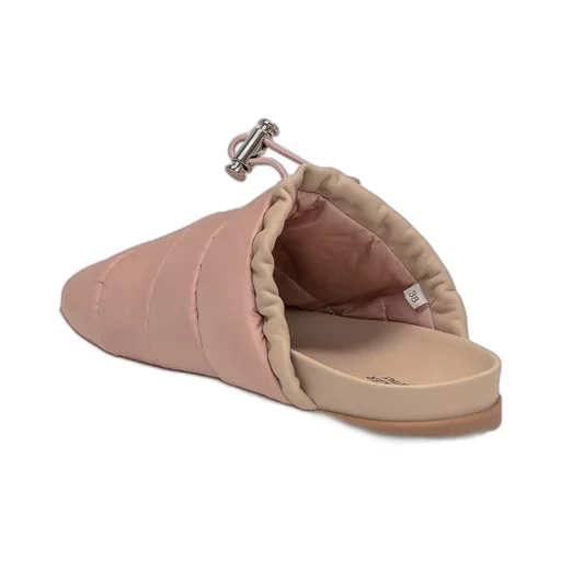 Logo Patch Padded Slippers