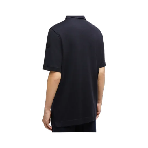 Logo Patch Short-Sleeved Polo Shirt