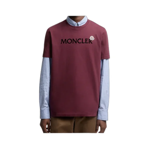 Logo-Patch Crewneck T-Shirt