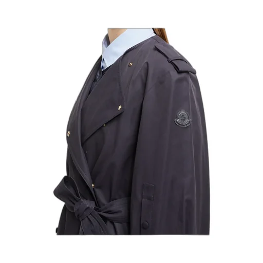 Belted Button-Up Coat