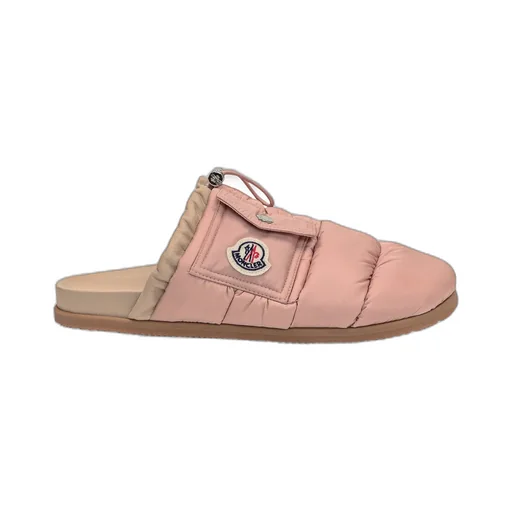 Logo Patch Padded Slippers