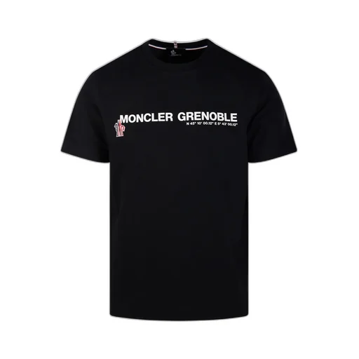 Grenoble Logo Embroidered Crewneck T-Shirt