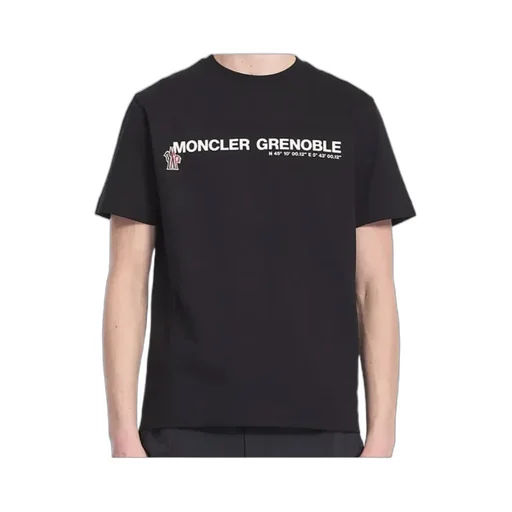 Grenoble Logo Embroidered Crewneck T-Shirt