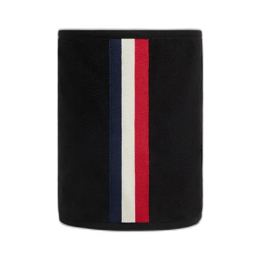 Tricolour-Trimmed Neck Warmer