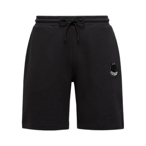 Logo Patch Drawstring Shorts