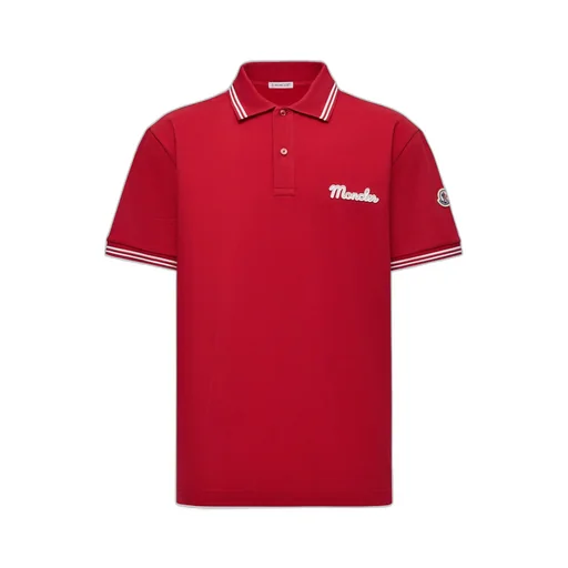 Logo-Patch Short-Sleeved Polo Shirt