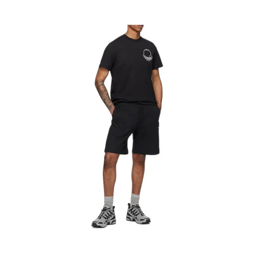 Logo Patch Drawstring Shorts