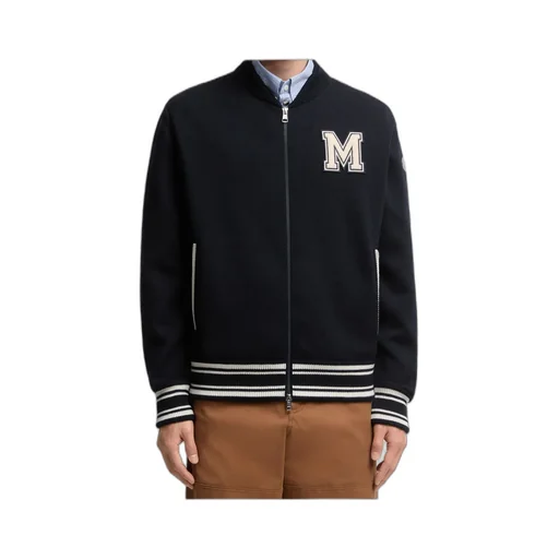 Logo-Patch Zipped Jacket