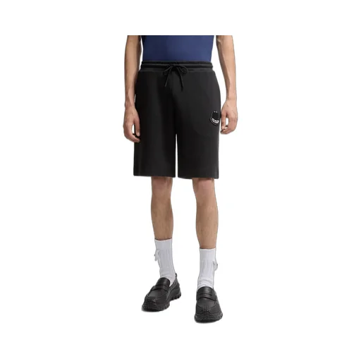 Logo Patch Drawstring Shorts