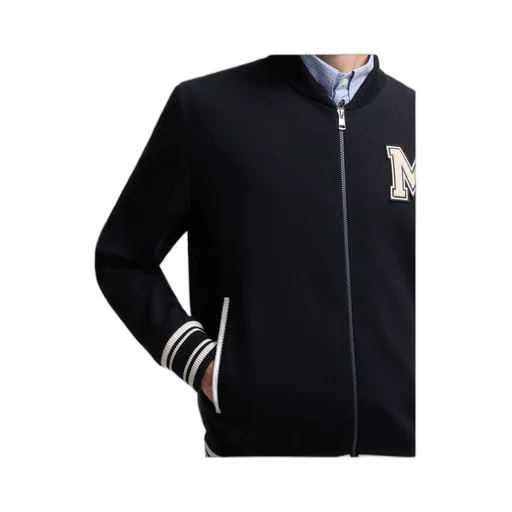 Logo-Patch Zipped Jacket