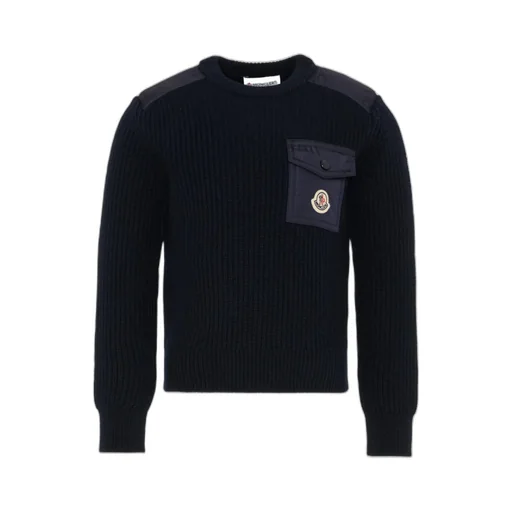 Logo Patch Crewneck Jumper