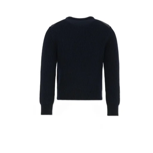 Logo Patch Crewneck Jumper