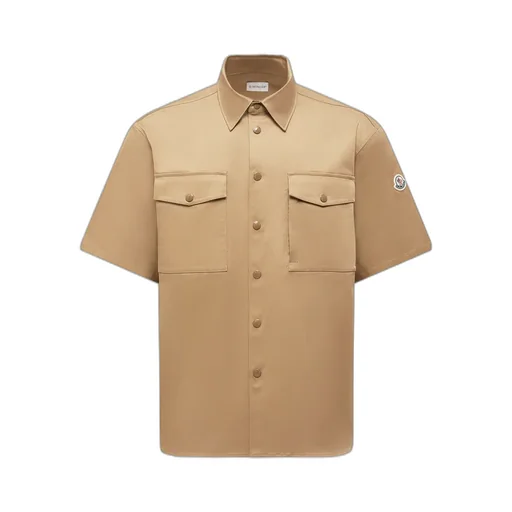 Logo-Patch Short-Sleeved Shirt
