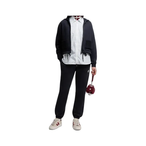 Knitted Pocket Zip-Up Hoodie