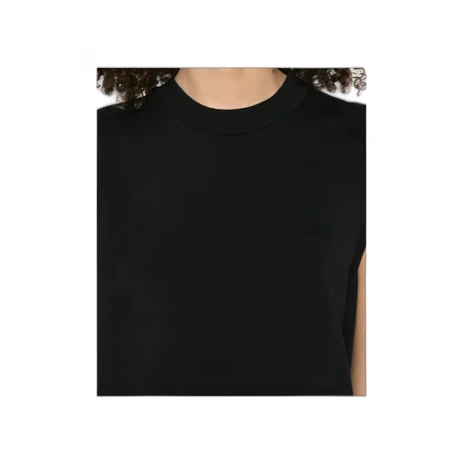 Logo Patch Crewneck Dress
