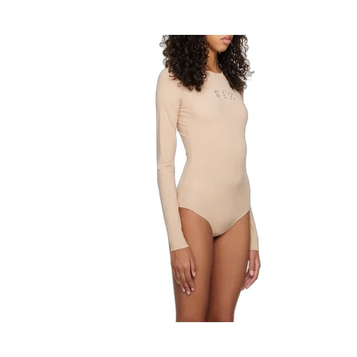 Stud-Embellished Long-Sleeved Body