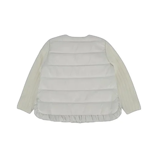 Padded Zip-Up Cardigan