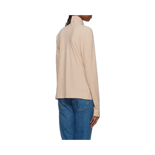 Logo High-Neck Long-Sleeved T-Shirt